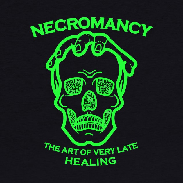 Necromancy Late Healing Necromancer Dungeon Tabletop D20 RPG by GraviTeeGraphics